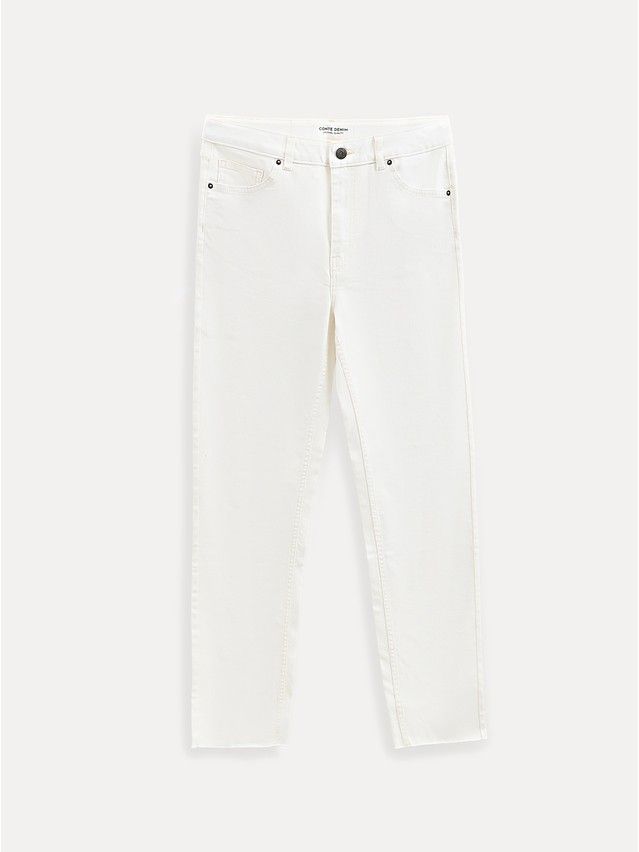 Брюки джинсовые женские CE CON-769, р.170-102, off white - 8