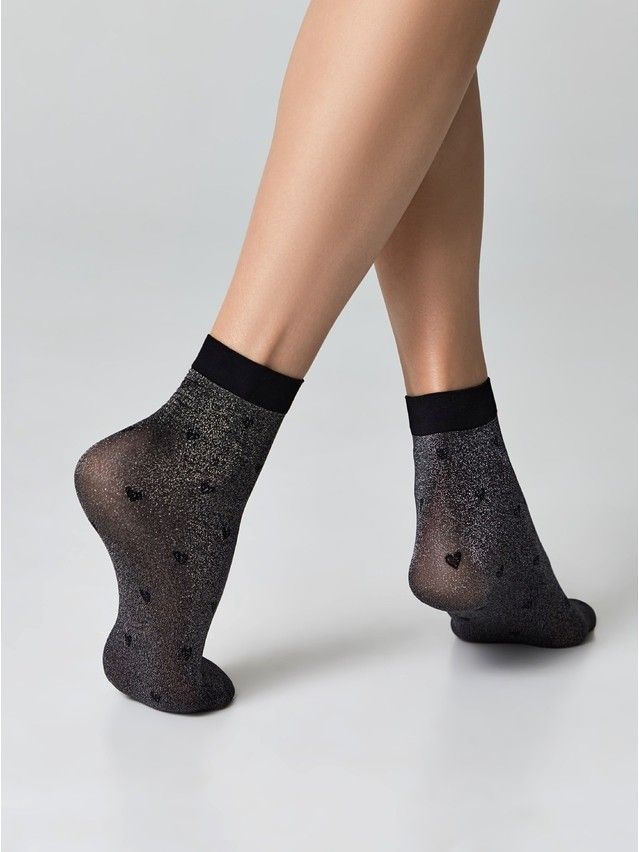 Носки женские CE FANTASY 23С-109СП, р.23-25, silver-nero - 4