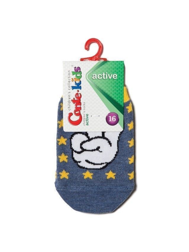 Носки детские ACTIVE (ультракороткие) 17С-87СП, p. 16, джинс, рис. 330 - 2