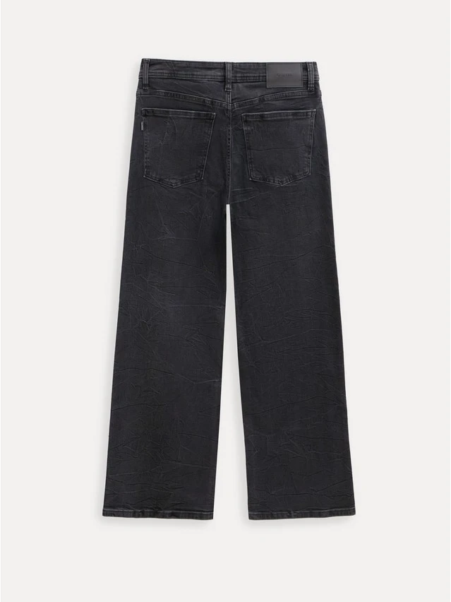 Джинсы жен. C CON-972, р.164-90, washed black - 12