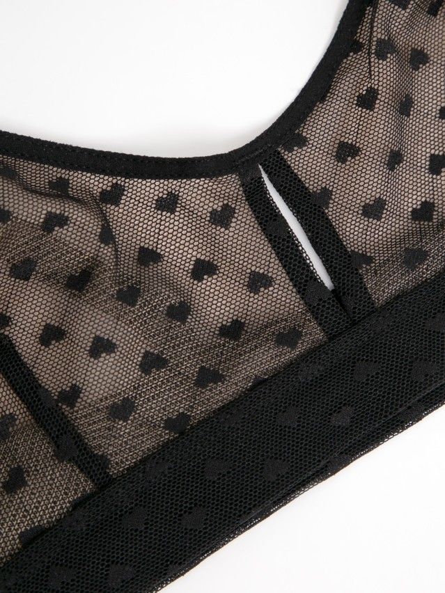 Топ женский C HEARTS LBE 3334, р.170-84, black - 12