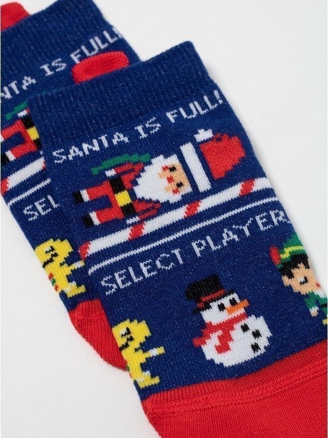 Носки детские CK NEW YEAR 21С-64СП, р.9-10, 950 синий - 6