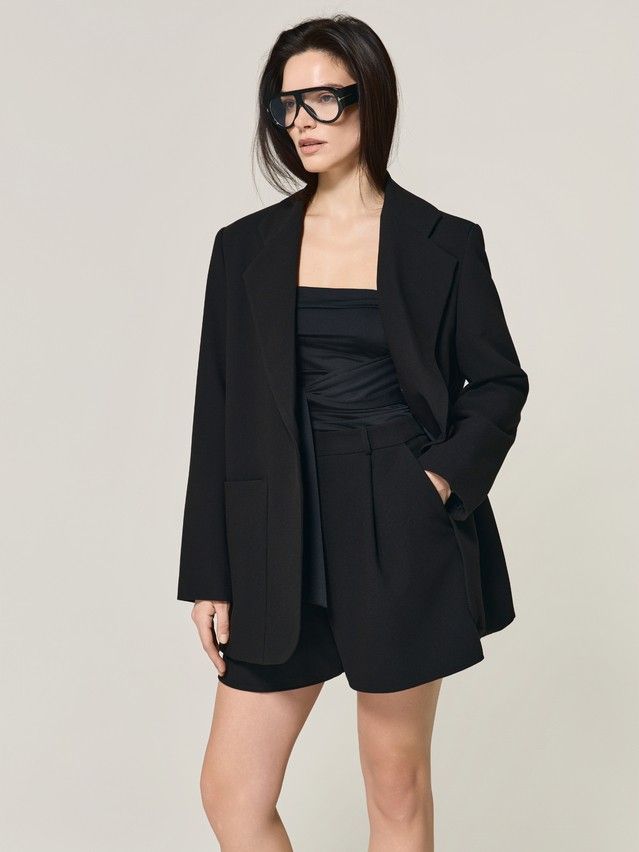 Жакет женский C LJ 3392, р.170-84-90, black - 2