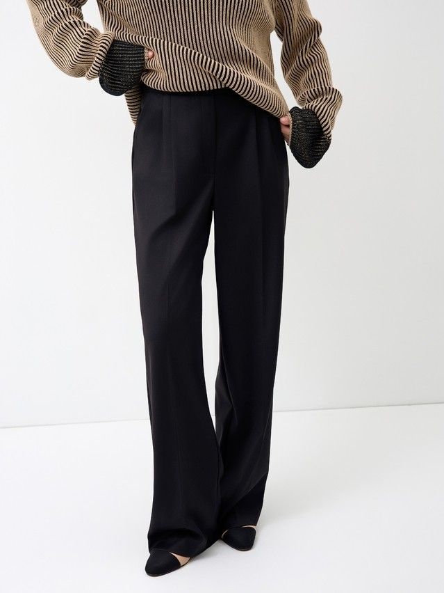 Брюки женские C LBK 3257, р.164-84-90, black - 6