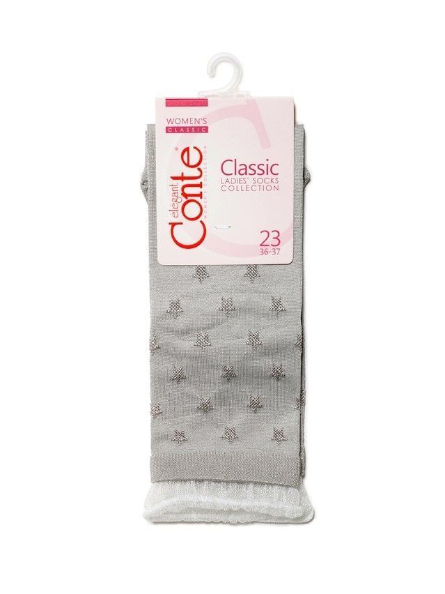 Носки женские вискозные CE CLASSIC 19С-189СП, р.36-37, 491 светло-серый - 3