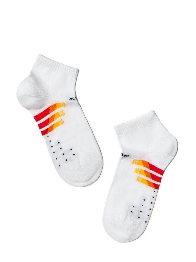 Носки детские ACTIVE (короткие) 13С-34СП, p. 22, белый-красный, рис. 315 - 1