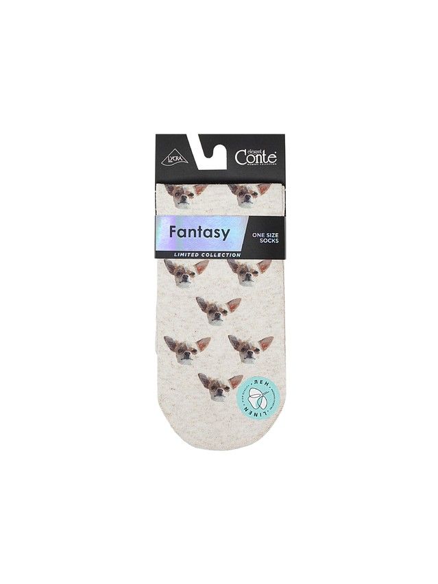 Носки женские CE FANTASY 20С-107/1СП, р.23-25, 748 бежевый - 4