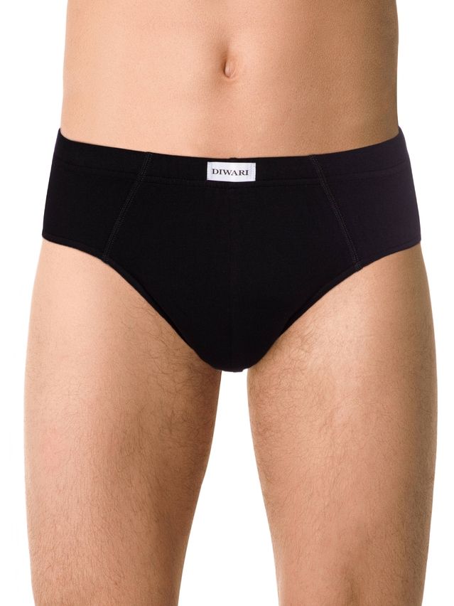 Трусы муж. DW BASIC MEN MSL 2128 (пакет),р.78,82, black - 1