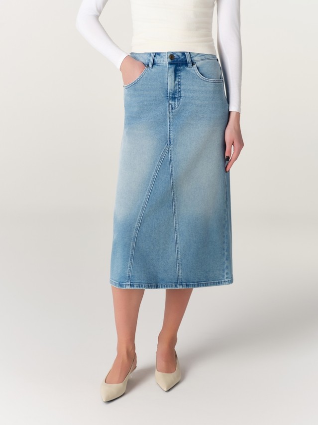 Юбка джинсовая жен. C CON-894, р.170-90, light blue - 5