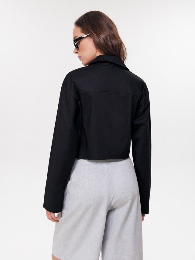 Рубашка женская C LRU 3524, р.170-84-90, black - 2