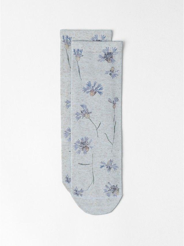 Носки женские C FLOWERS 20С-107/3СП, р.23-25, 1151 голубой - 3