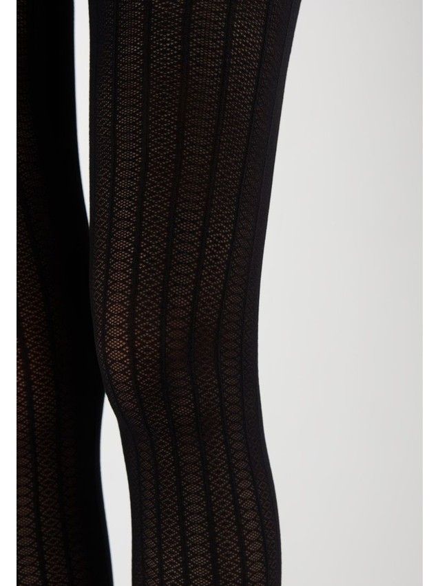 Колготки женские CE FANTASY LACY LINE, р.2, nero - 7