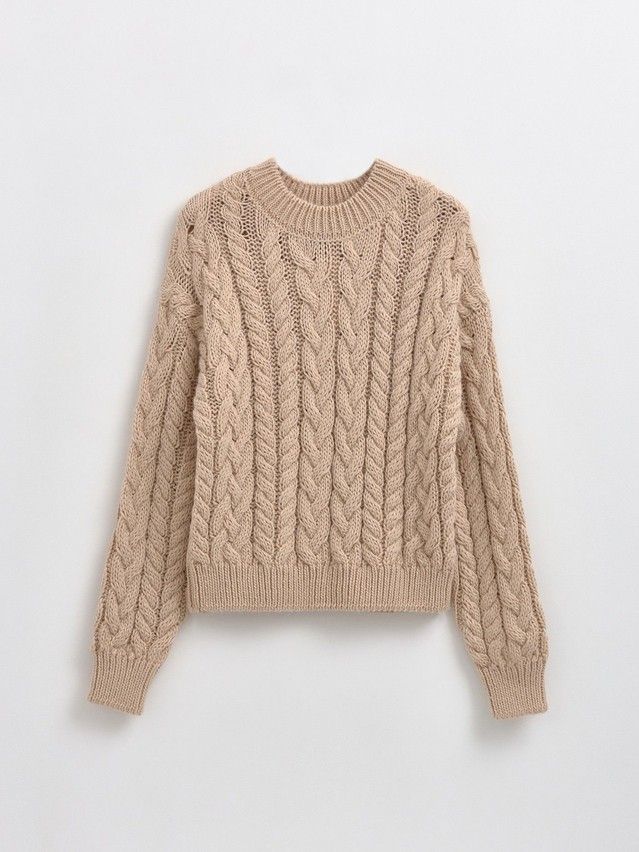 Джемпер женский CE LDK243 21С-167CП, р.170-84, beige - 1