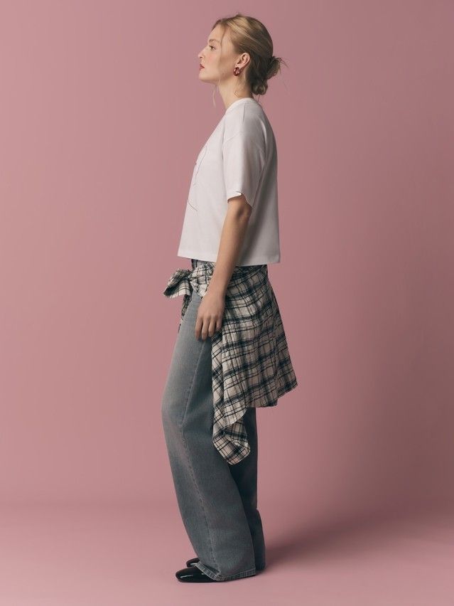 Джемпер женский CE LD 3032, р.170-92, white-love - 3