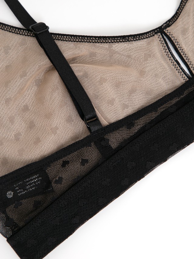 Топ женский C HEARTS LBE 3334, р.170-84, black - 3