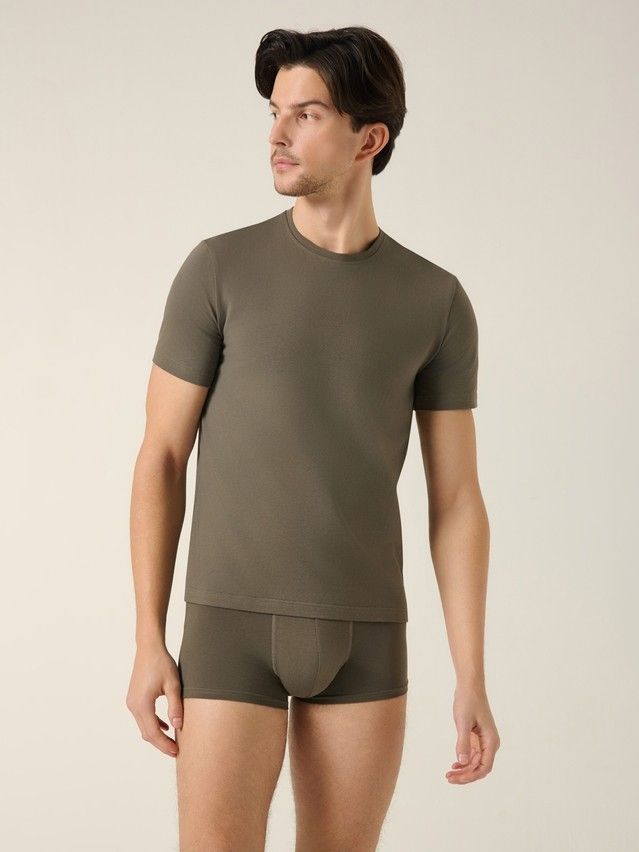 Фуфайка мужская DW BASIC MEN MF 4024 (бандероль),р.176,182-92, khaki - 1