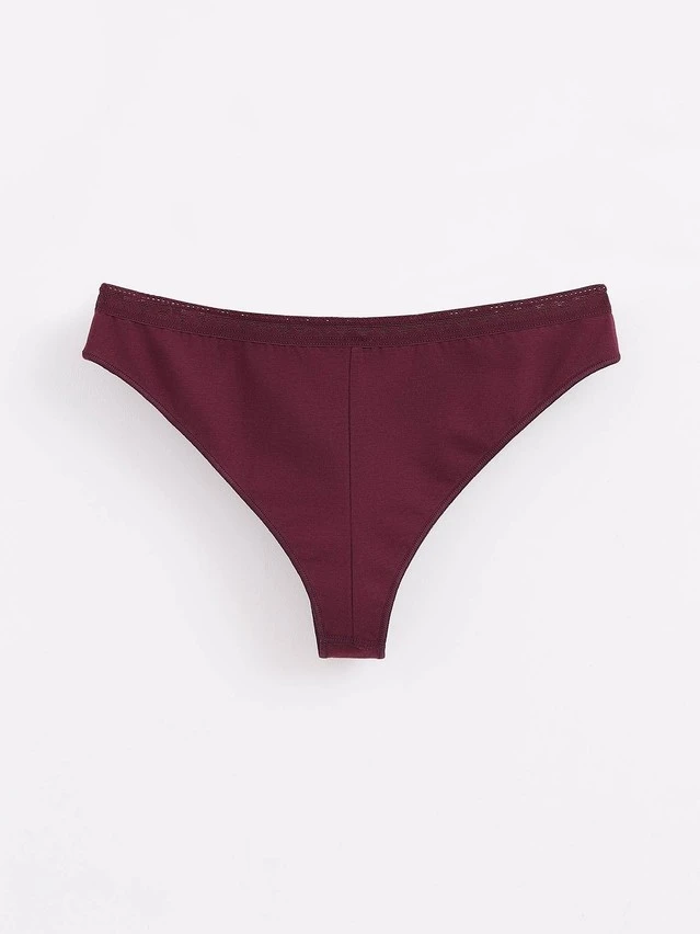 Трусы женские CE CLASSIC BASIC LBR 1349, р.90, bordo - 2