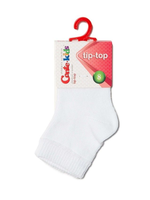 Носки хлопковые детские TIP-TOP, р.10, 000 белый - 2