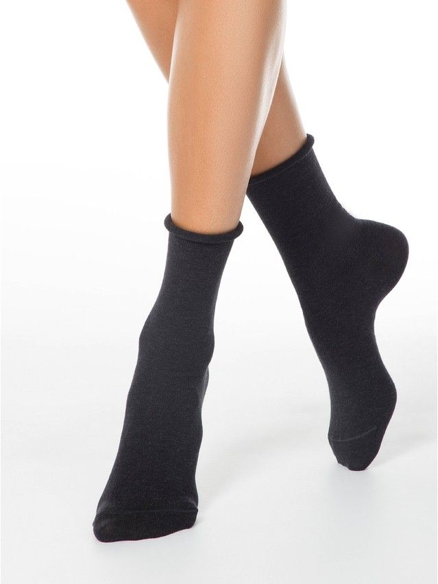 Носки женские хлопковые CE COMFORT (без резинки) 19С-101СП, р.23-25, 000 черный - 1