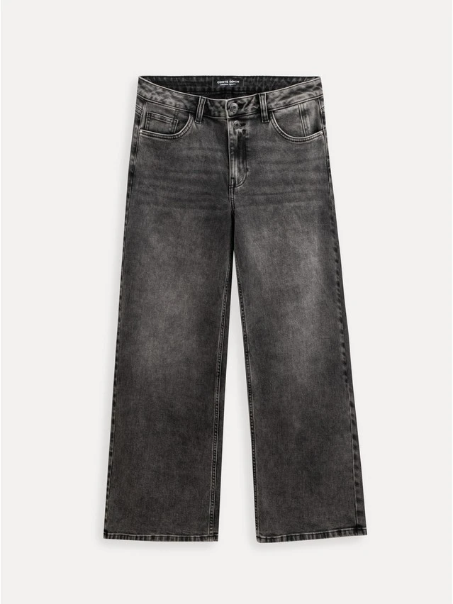 Джинсы жен. C CON-964, р.164-90, black tint - 10