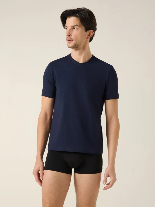 Фуфайка муж. DW BASIC MEN MF 4025 (пакет),р.176,182-92, black - 1