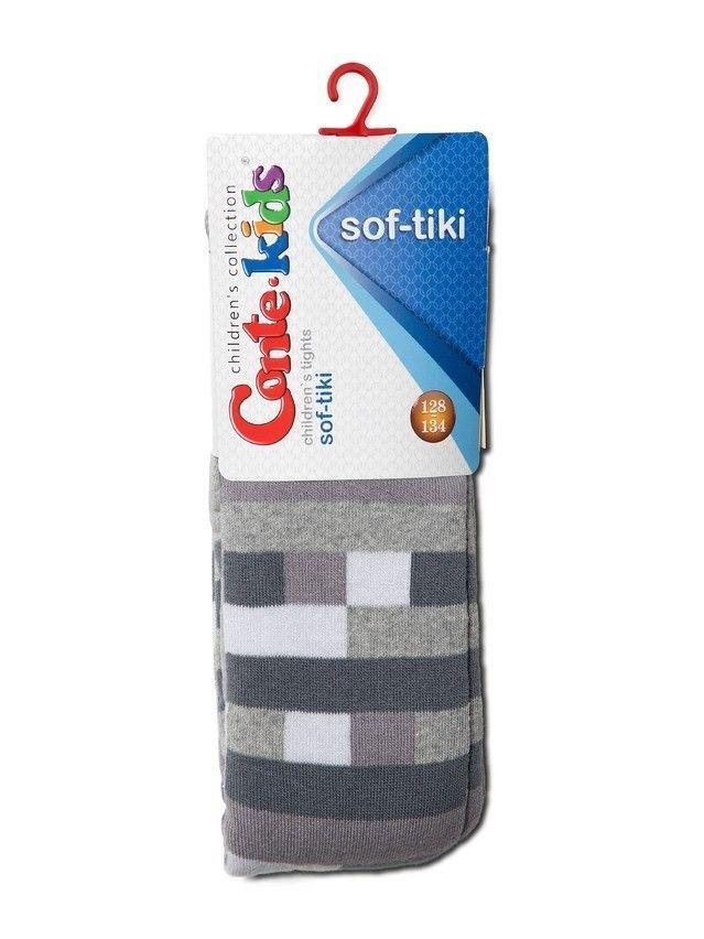 Колготки хлопковые детские SOF-TIKI (махровые внутри) 7С-38СП, p. 116-122, серый, рис. 393 - 2