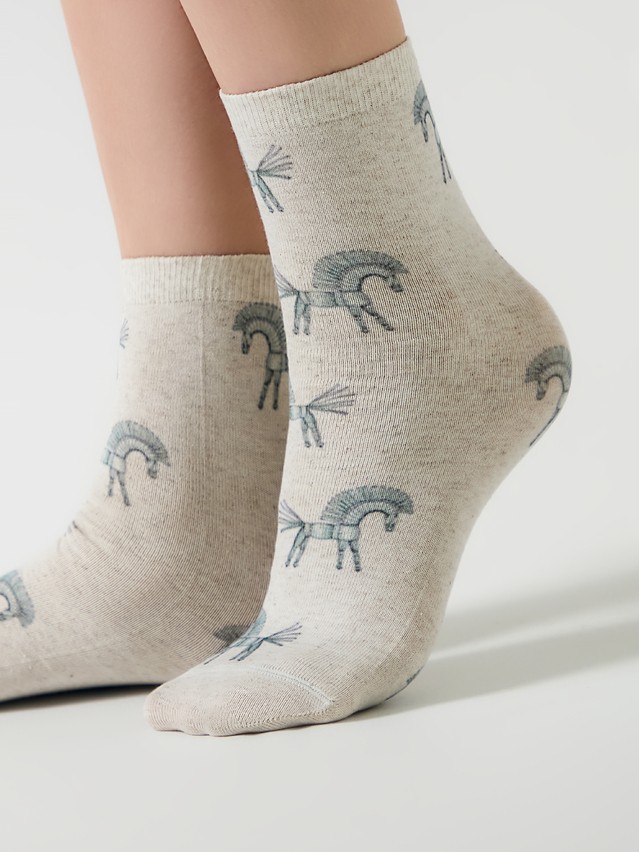 Носки женские CE FANTASY 20С-107/1СП, р.23-25, 1100 бежевый - 2