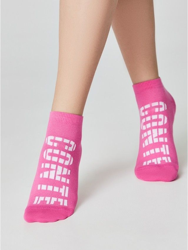 Носки женские хлопковые CE ACTIVE (короткие) 23С-111СП, р.23-25, 574 розовый - 2