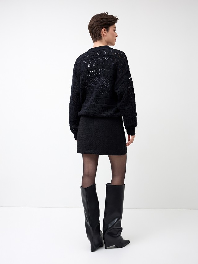 Жакет женский CE LDK24112 24С-112СП, р.170-84-88, black - 4
