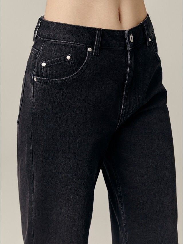 Брюки джинсовые женские CE CON-718, р.170-102, washed black - 5