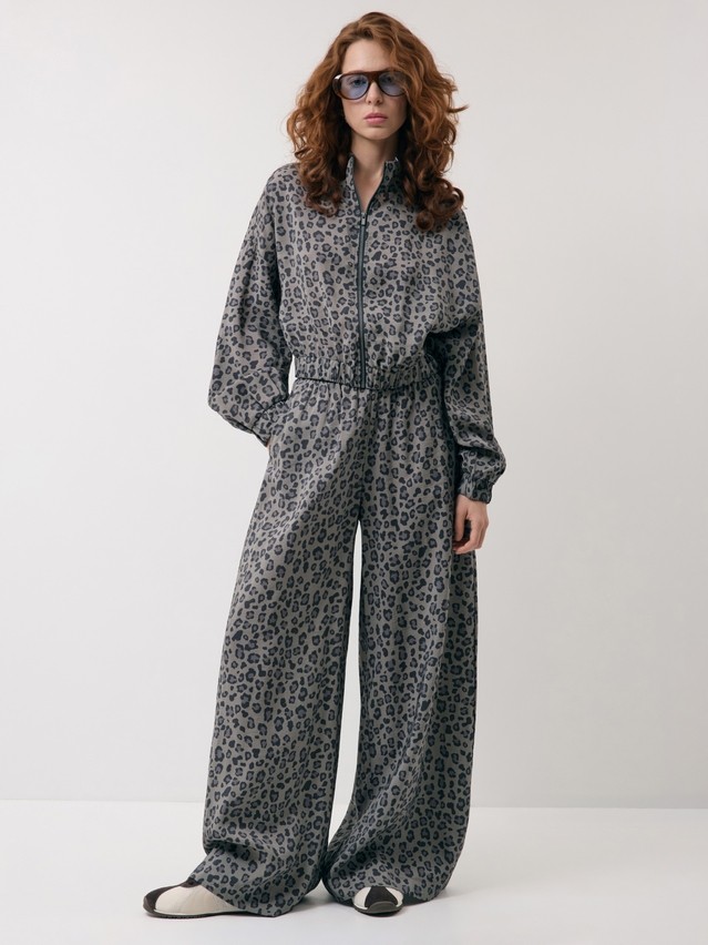 Жакет жен. C LJ 3730, р.170-84-90, khaki leo - 1