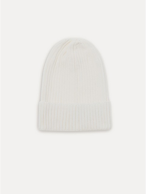 Шапка с отворотом из пряжи с шерстью 24с-32сп