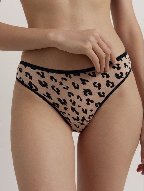 Трусы «бикини» из хлопка PRINT DOTS LB 2546
