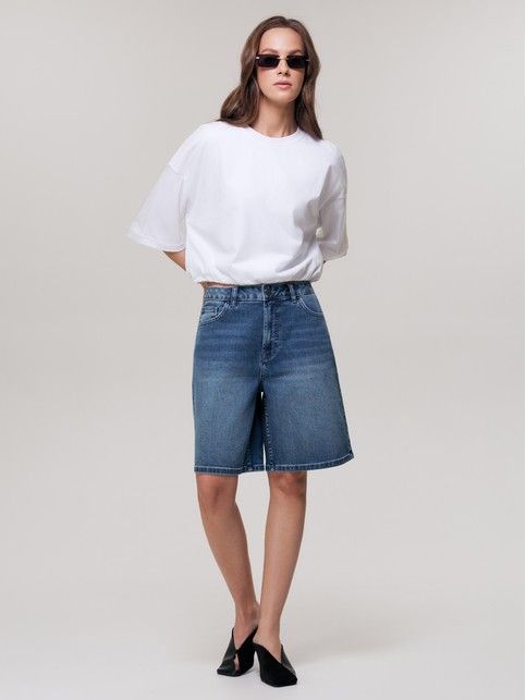 Футболка-баллон из хлопка LD 3448 - купить в интернет-магазине Conte