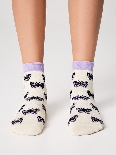 Хлопковые носки TIP-TOP с рисунком "Бабочки"