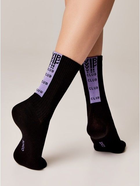 Удлиненные носки из хлопка в рубчик «Club»