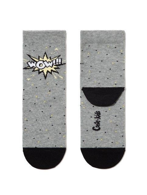 Хлопковые носки TIP-TOP c рисунком "WOW"