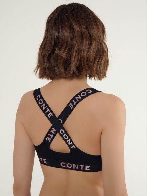 Бюстье с перекрёстными бретельками COMFY LINE LBE 2989