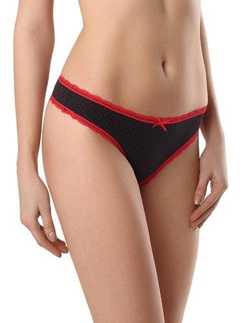 Трусы "стринг" LAZY DAYS LST 1004 (на вешалке)