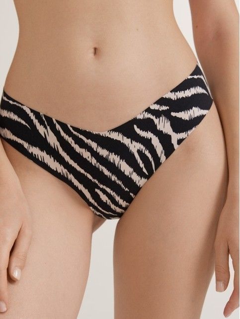 Бесшовные Трусы "бразилиана" с V-образной линией талии INVISIBLE LBR 1226