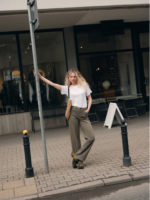 Футболка их хлопка прямого кроя LD 3206 - купить в интернет-магазине Conte