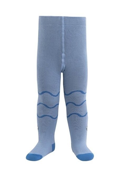 Колготки SOF-TIKI (махровые внутри) с рисунком "волны"