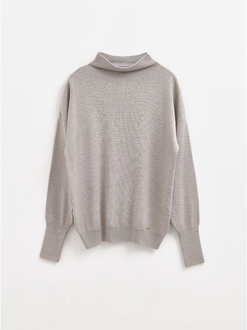 Джемпер с воротником-стойкой LDK 208