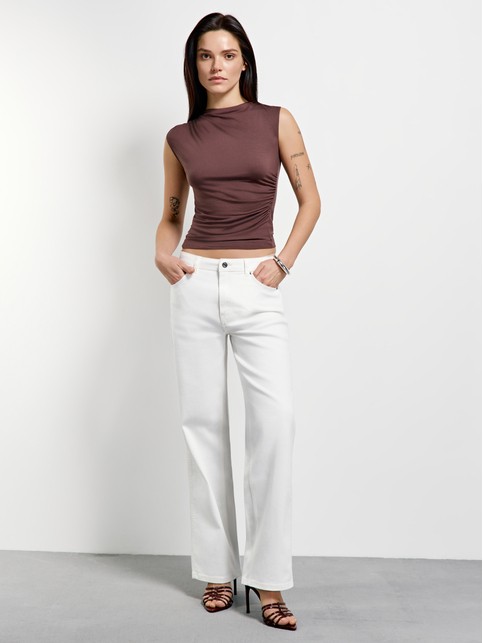 Топ из микромодала с драпировкой LBD 3414 - купить в интернет-магазине Conte