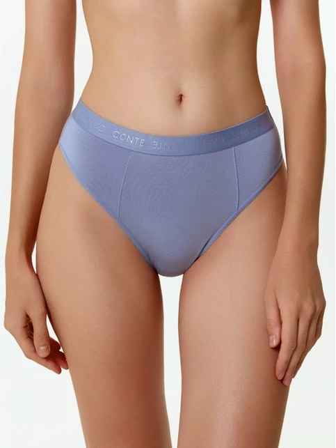 Трусы «бразилиано» из тонкого модала с декоративными линиями BODY TOUCH LBR 3196 - купить в интернет-магазине Conte
