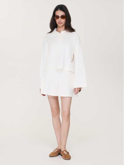 Шорты с карманами из футера-пике LS 3462 - купить в интернет-магазине Conte