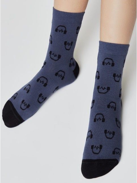 Хлопковые носки с рисунком “Music”