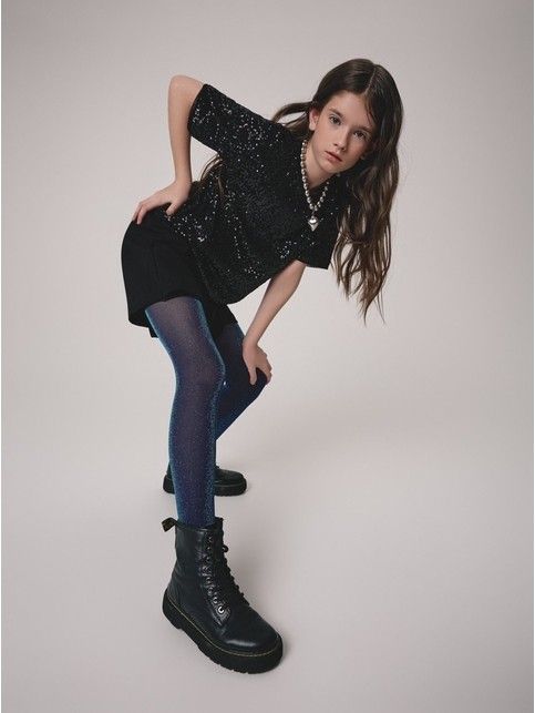 Колготки из микрофибры с люрексом HOLIDAY