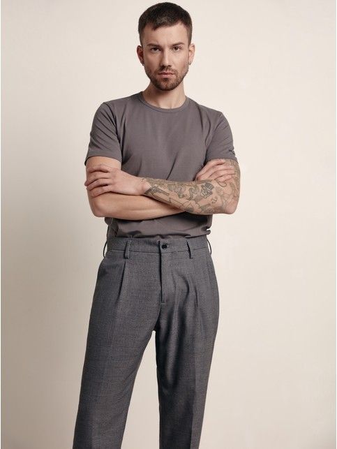 Мужские серые майки