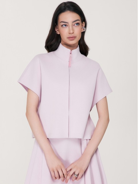 Жилетка на молнии из футера-пике LBL 3457 - купить в интернет-магазине Conte